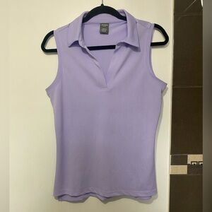 Joe Fresh Active Polo Tank Lilac Size M